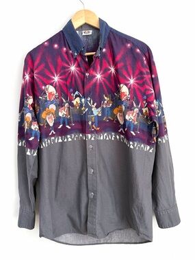 Vintage 1996 Looney Tunes - Western Concert Shirt - Made USA - Size M